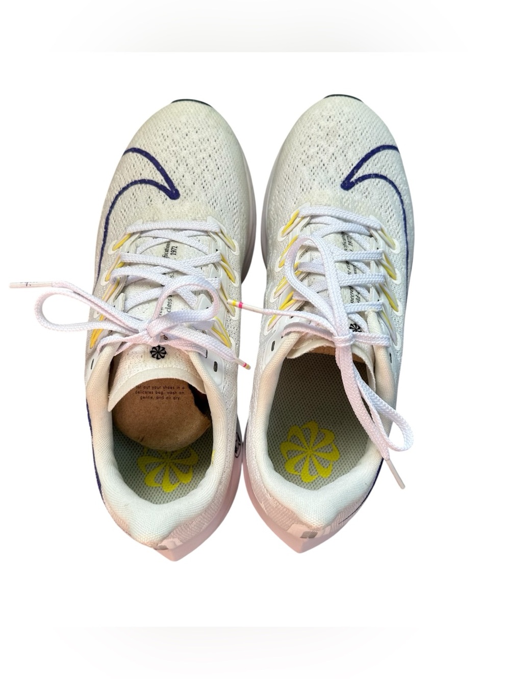 Nike Air NWOT Zoom Pegasus 36 White Psychic Purple Size 9 - Picture 5 of 7